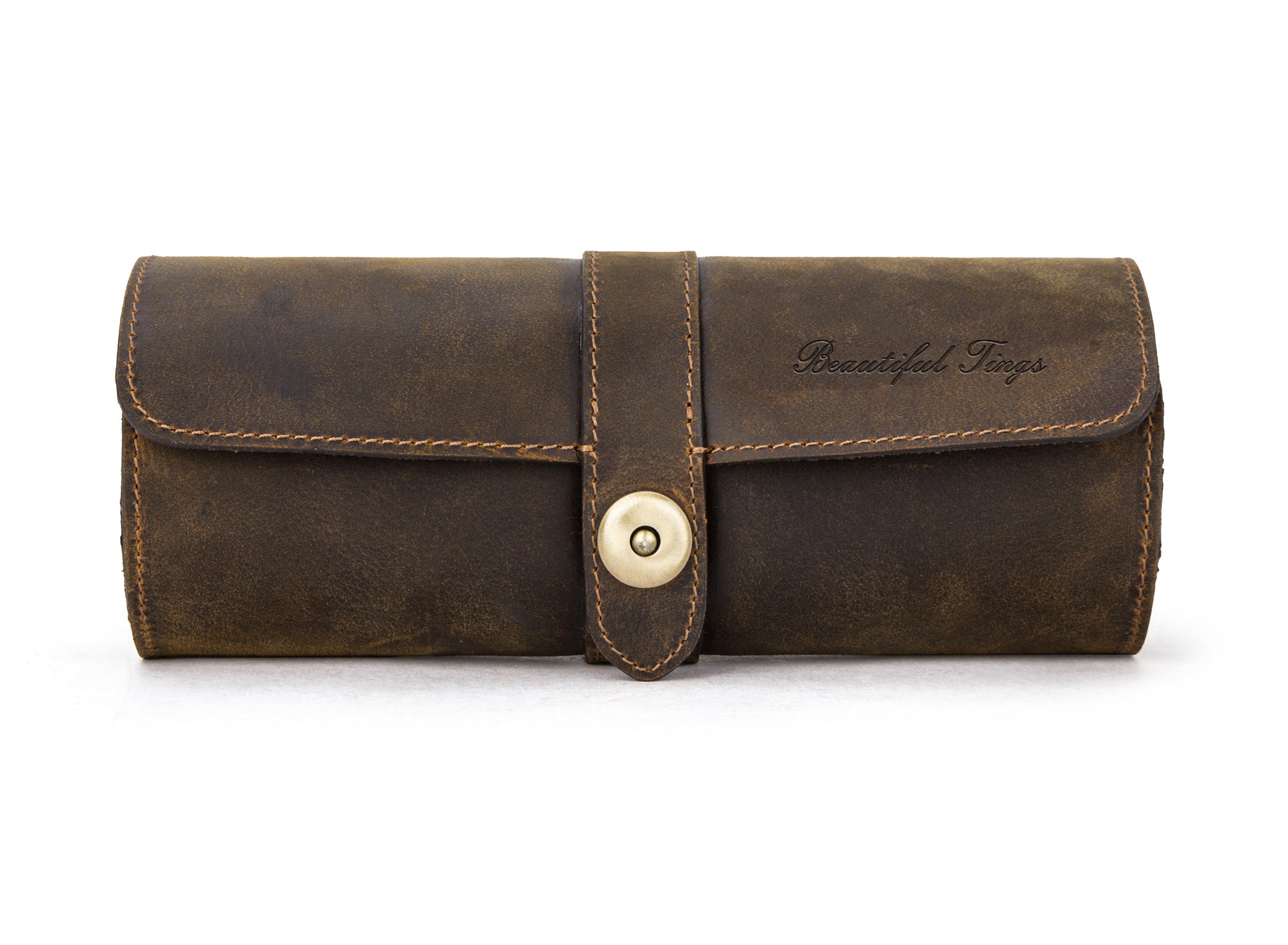 Watch Roll 3 Pieces Brown